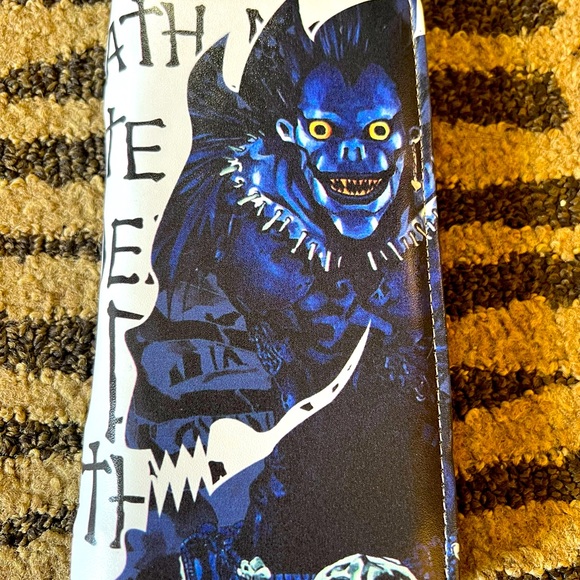 No Brand Accessories - Death Note Functional Trifold Long Wallet Japanese Anime